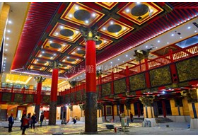 貴州-習(xí)水縣旅游集散中心-紫銅雕塑